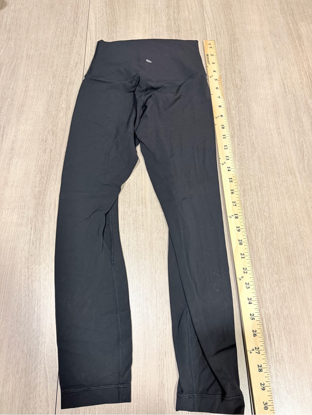 lululemon athletica Black High-Waist Workout Leggings